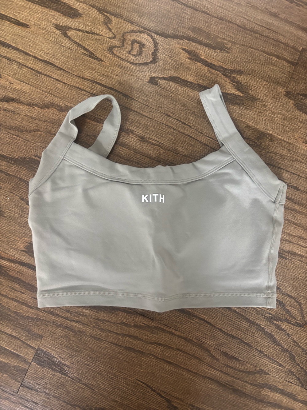Kith Sage Green Branded Active Top